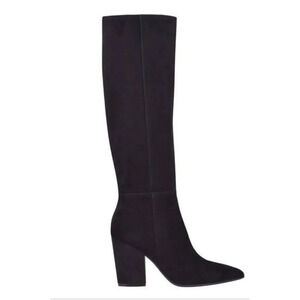 Nine West Black Heeled Boots